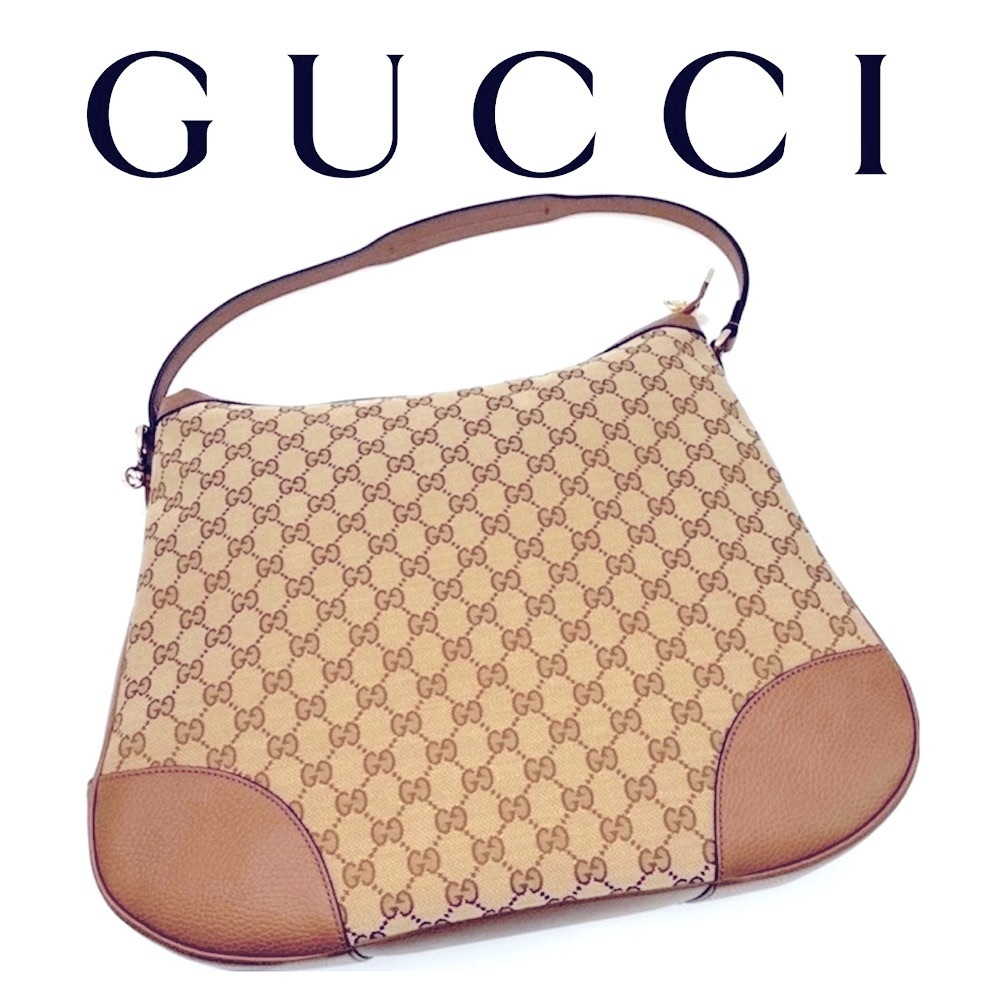 Gucci Bree GG Monogram Hobo Bag 👜 Excellent Preloved Condition w/ Dustbag & COA